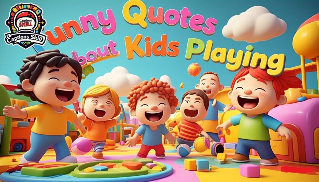 Funny Quotes About Kids Playing