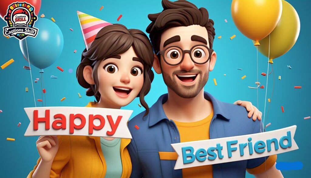 Best Friend Captions Short For Birthday