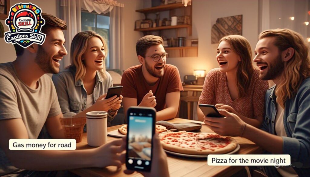 Funny Venmo Captions for Everyday Friend Moments