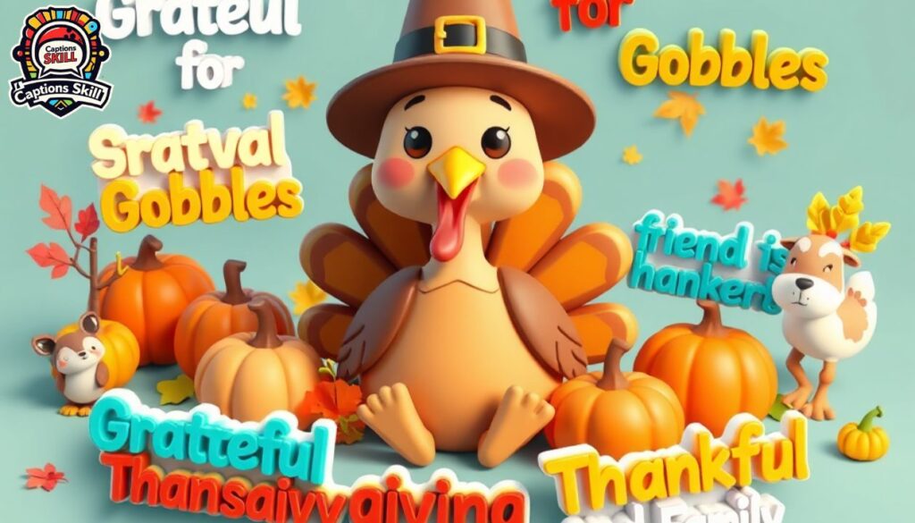 Cute Thanksgiving Captions