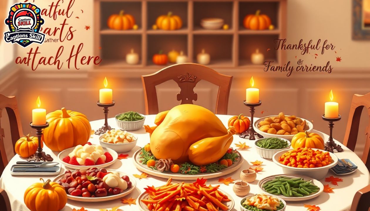 350+The Best Thanksgiving Captions to Share the Gratitude