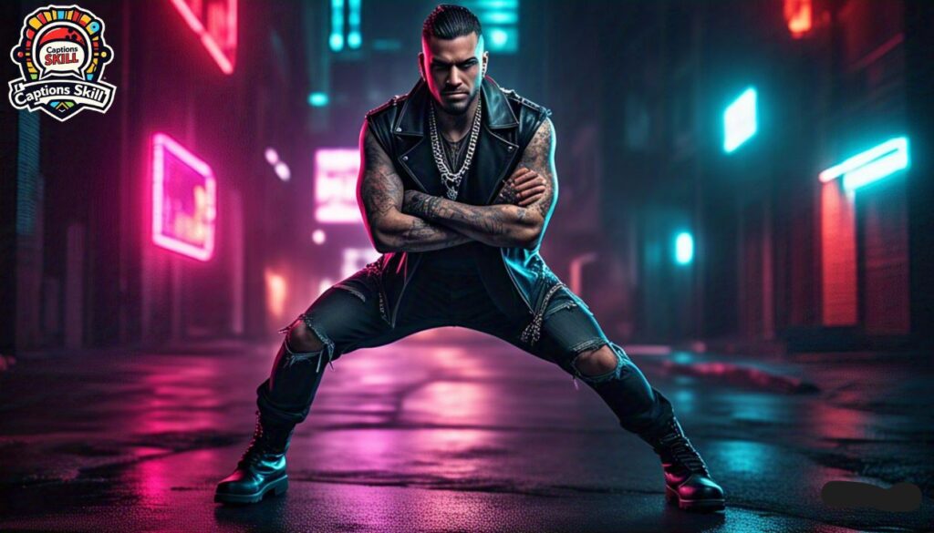 Fierce and Fearless: Attitude Captions for Instagram