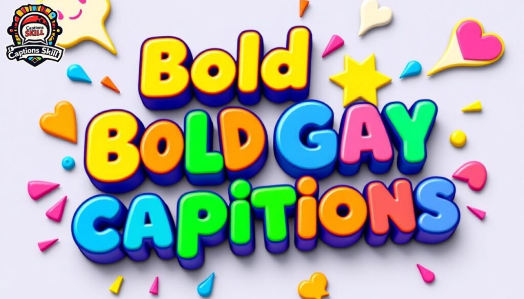 Bold Gay Caption Porn