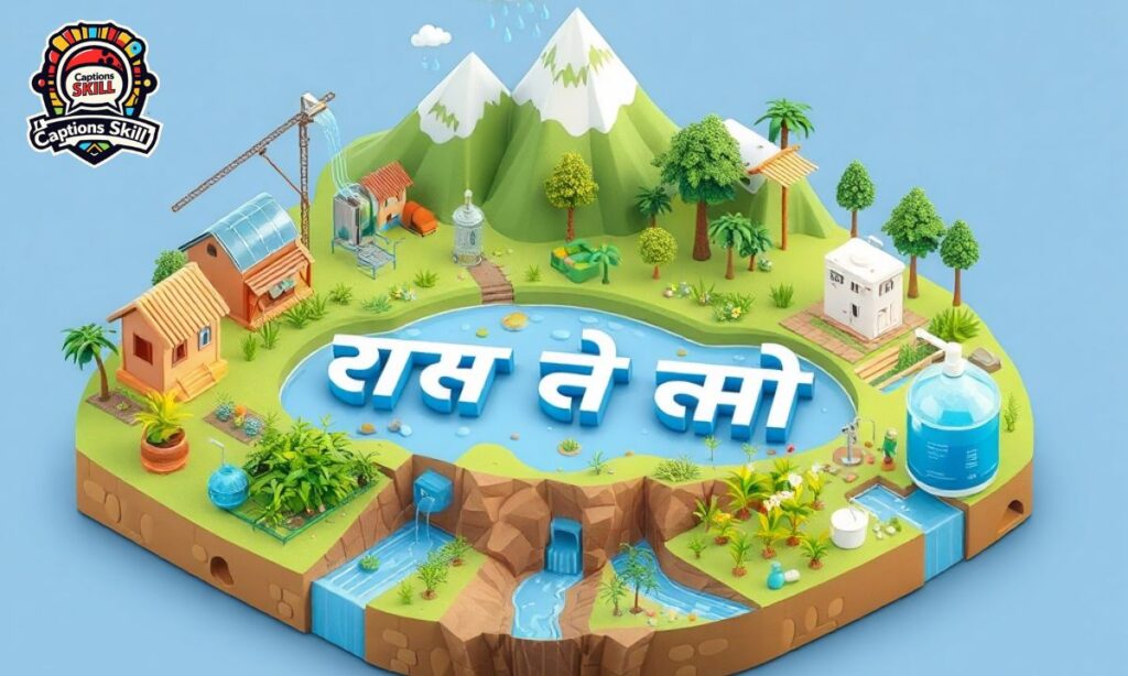 जलसंधारण तंत्राने पाणी वाचते (Water Conservation Techniques