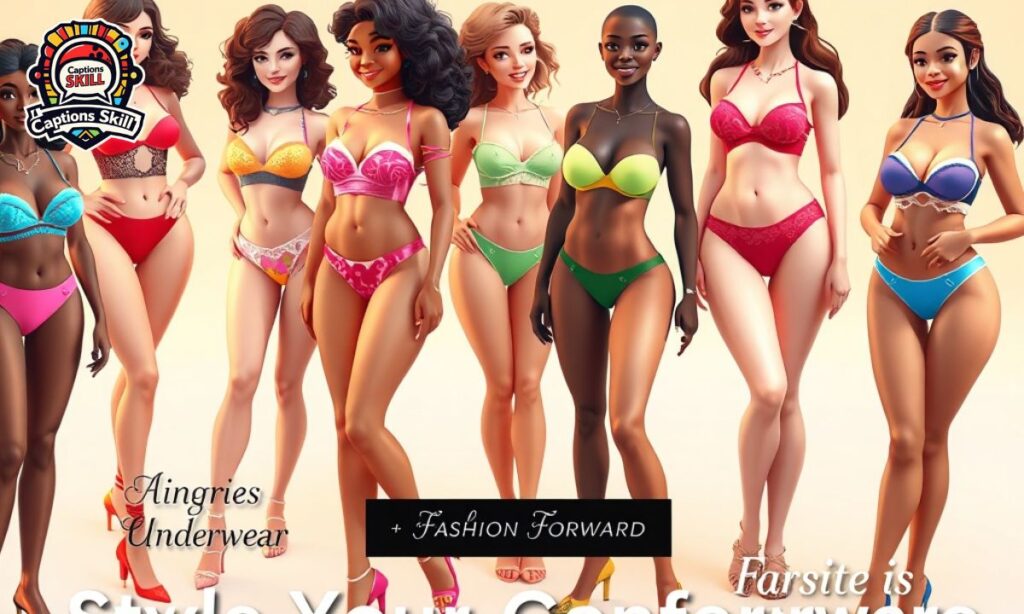 👗 Style and Fashion Underwear Captions 