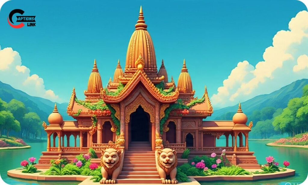 Humorous and Light-Hearted Temple Captions